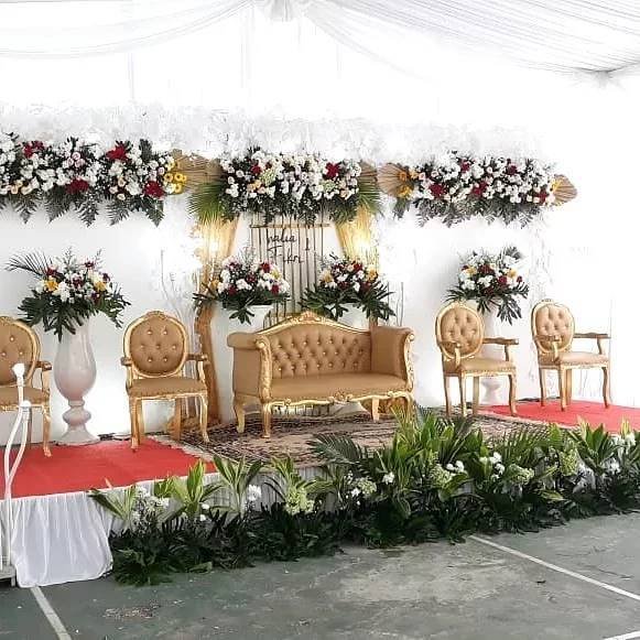 Sewa pelaminan desain minimalis di bekasi.